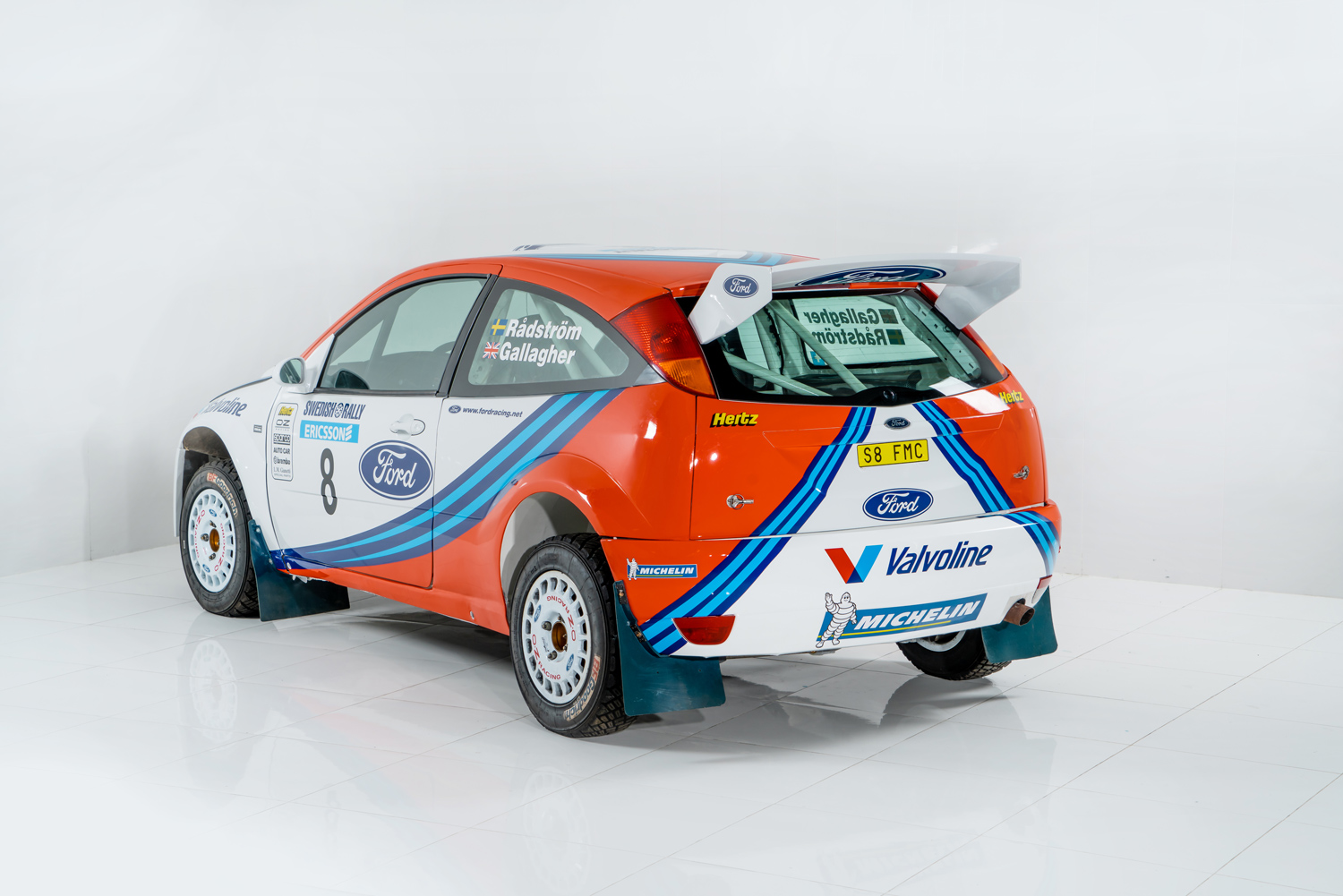 Ford Focus WRC S8 FMC Invelt Rallied Raced